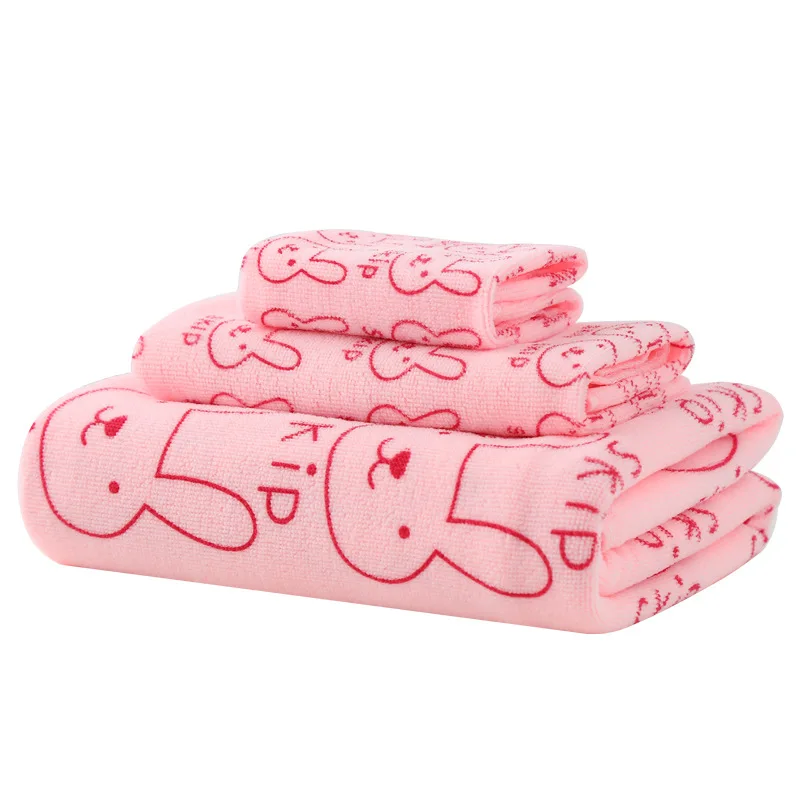 Гостиничное полотенце 3 в 1 банное для лица Детские Банные полотенца из микрофибры