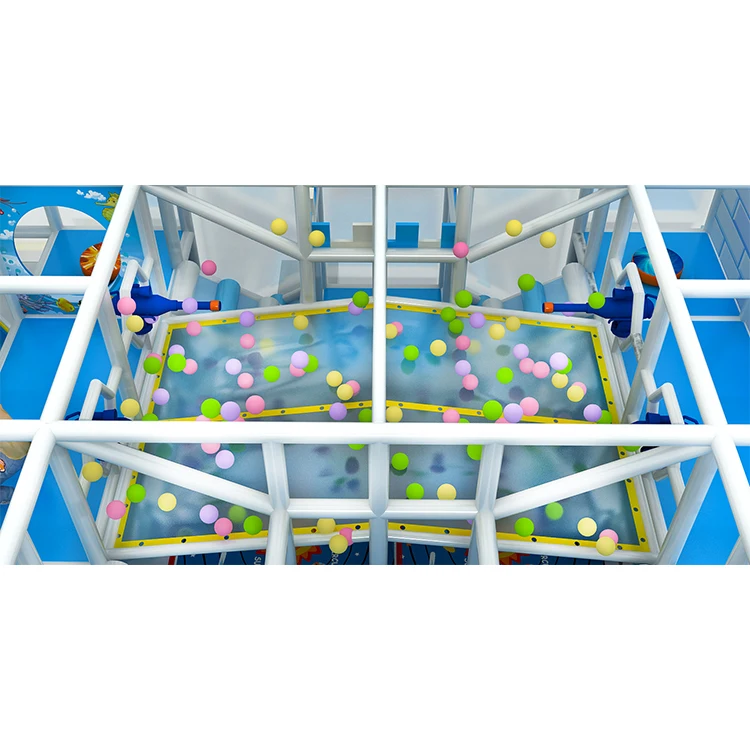 Cowboy Commercial Children Play land Shopping Center Adventure Indoor Playground Soft Modular Playground Equipment