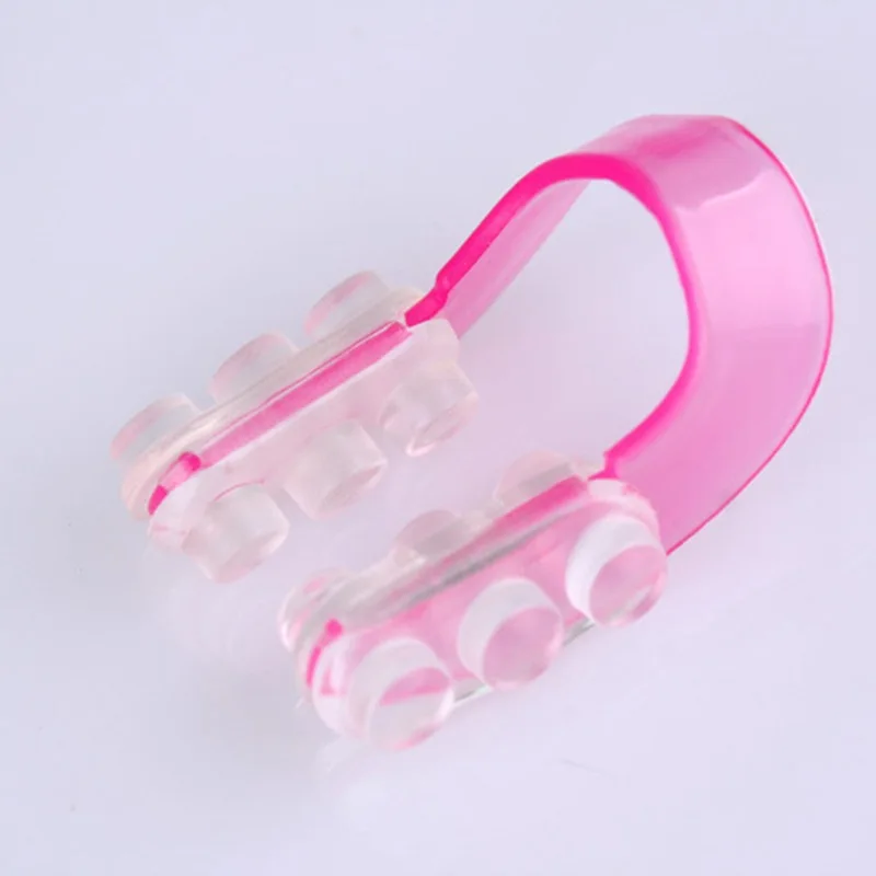 Wholesale Pink Nose bridge slimming beauty clip Silicone nose holder corrector