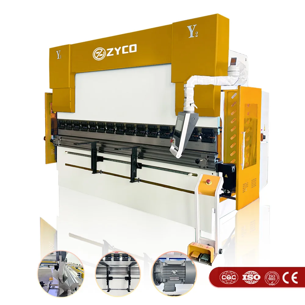 63T-2500 Double Servo Hydraulic CNC Press Brake with TP10s