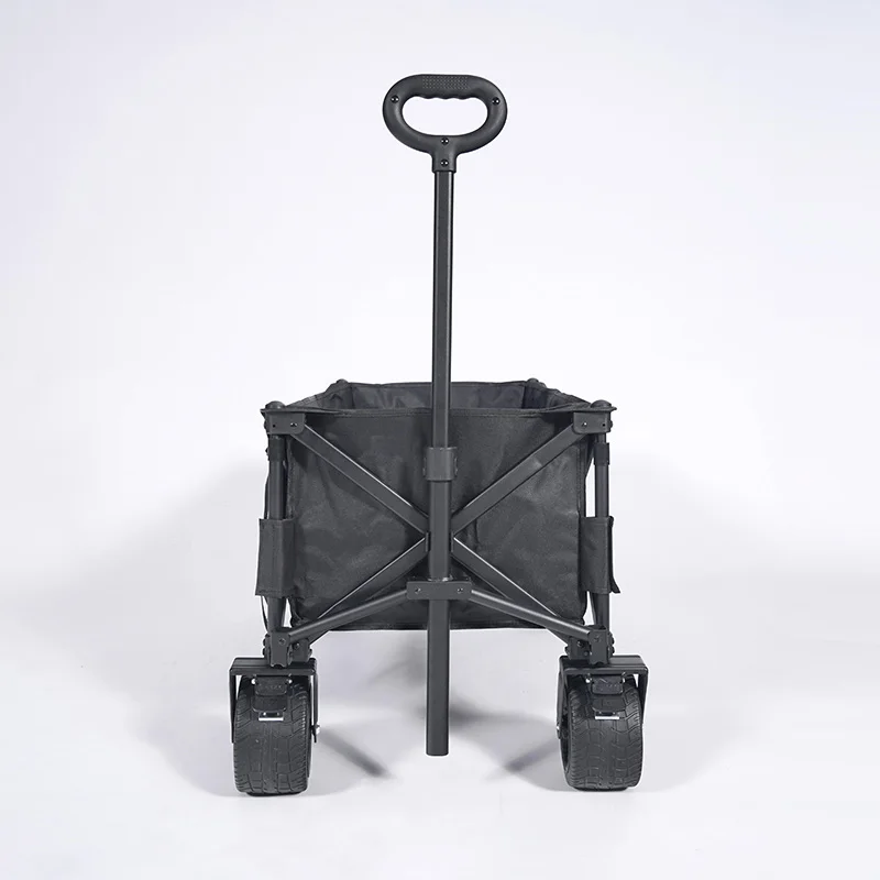 Hitree Collapsible utility camping Folding portable garden Wagon golf Cart heavy-duty beach tailgate wagon trolley