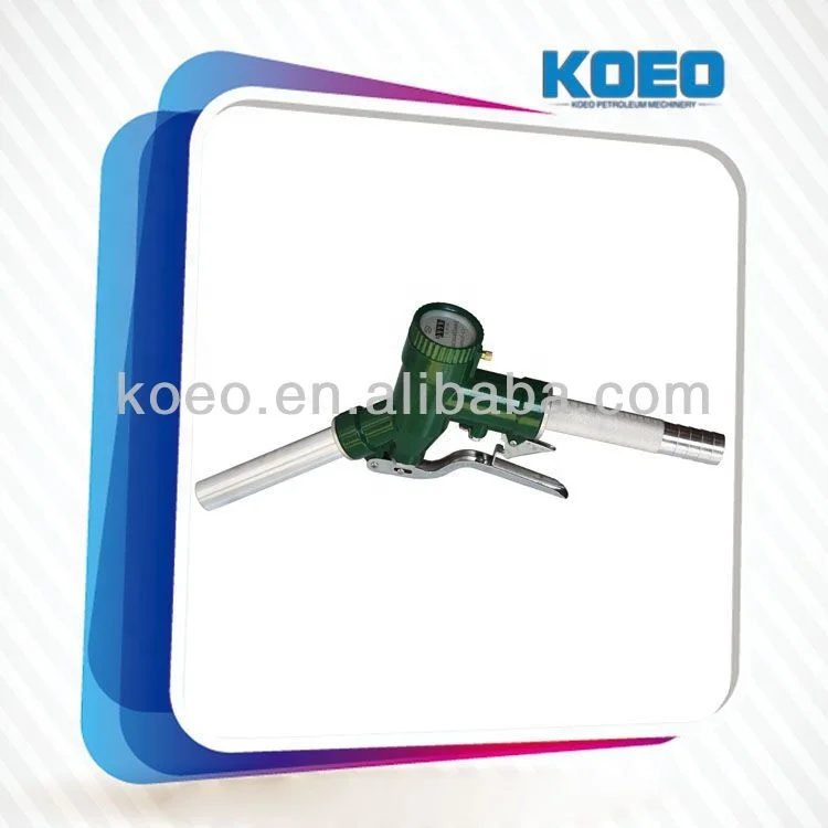 Manual Mechanical  Fuel Nozzle with Flow meter,LLY-25C