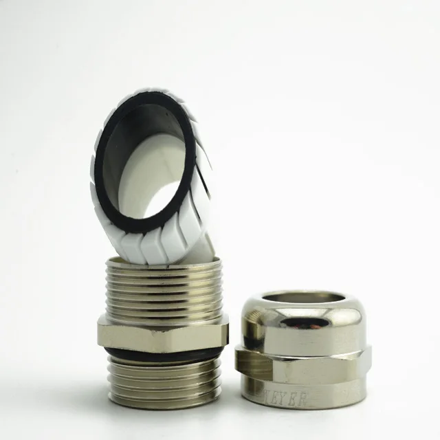 WEYER PG Метрическая резьба NPT, металлическая кабельная Втулка из нержавеющей стали с несколькими отверстиями для электрического двигателя