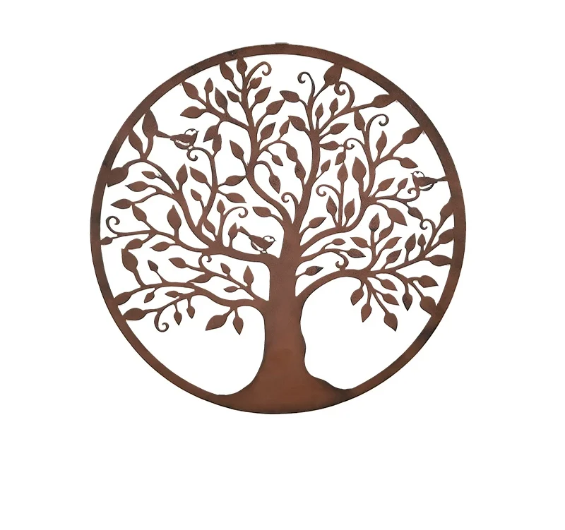 Metal Wall Art  Tree of Life Family Tree Metal Wall Decor Home Office Decoration Bedroom Living Room Decor
