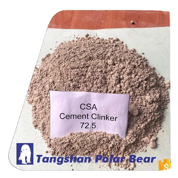 China Cement Price CSA binder and Cement Clinker