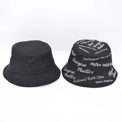 Outdoor tennis fisherman hat fashion tennis watching sun protection fisherman hat New embroidered fisherman hat