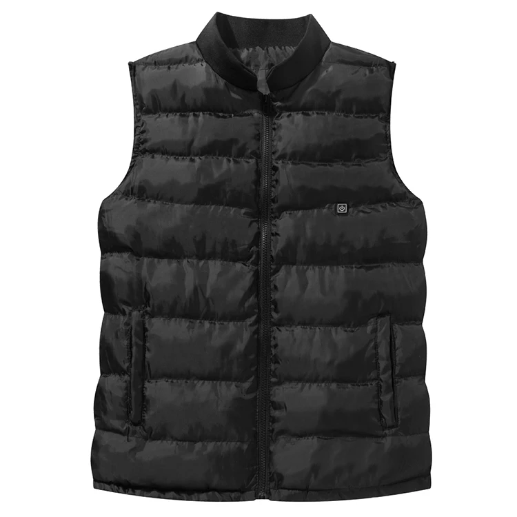 Anti-Shrink winter wool usb charging warning heated warm vest for outdoor