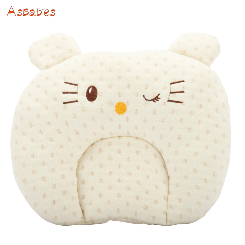 
Asbabies #1912BP021 Newborn Baby Head Protective Pillow For Flat Head 