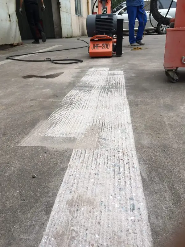 Concrete Cement Scarifying Planer Grinder Preparation Walk Behind
