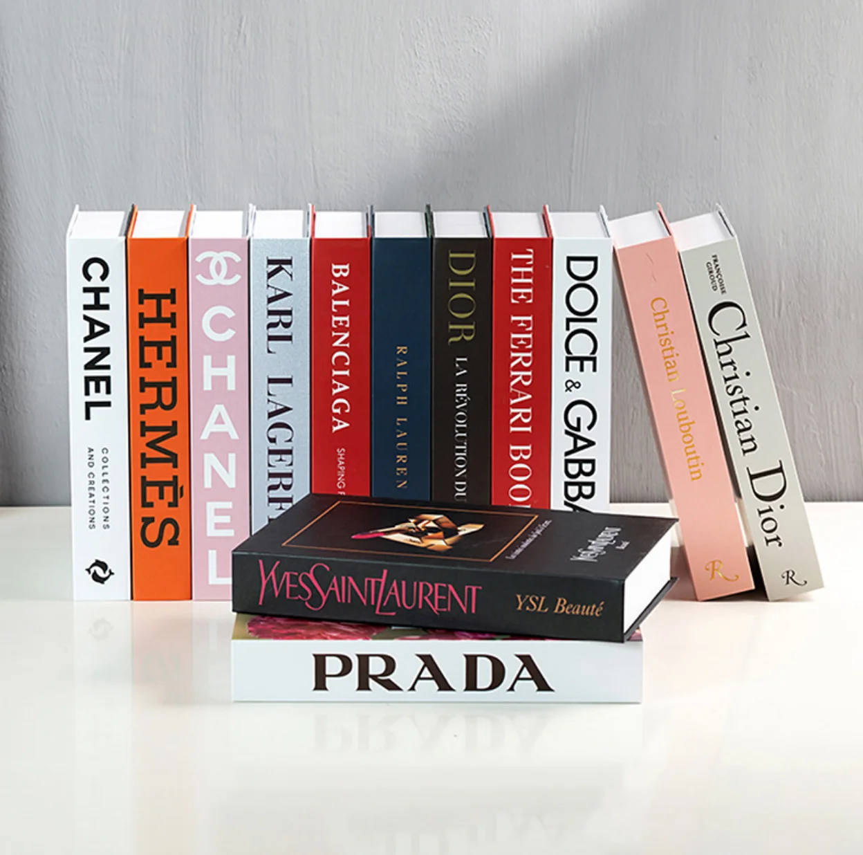 Модные искусственные декоративные книги роскошные для домашнего декора украшения журнальных столиков и полок