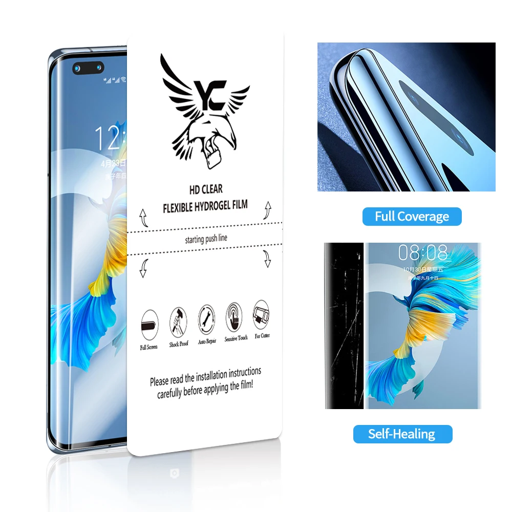 Wholesale 120x180mm Soft Tpu Clear Hydrogel Film Nano Tpu Front Hydrogel Cutting Film Sheet