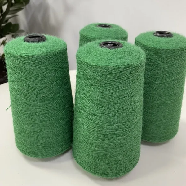 Cheap Wholesale Blend Yarn 28NM/2  30%Wool 70%Bulk Acrylic Wool Dyed Yarn  For Knitting