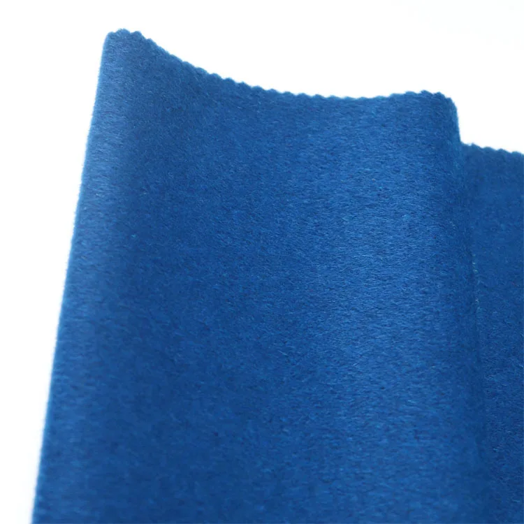 
high quality single side 50%wool 50%viscose blend fabric for suit 