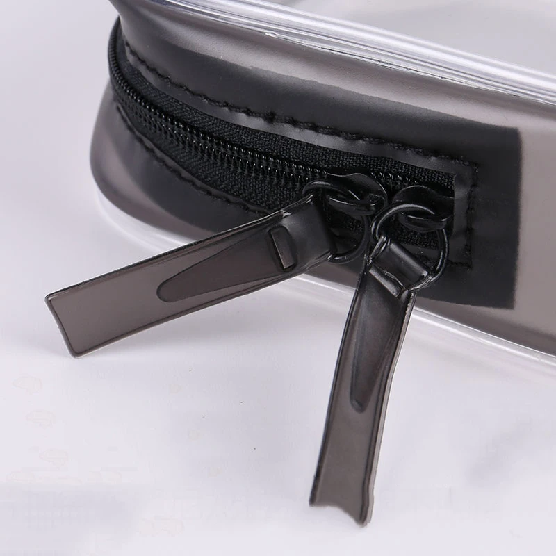 OEM Makeup Pouches PVC Clear Pouch Toilet Bag Transparent Custom Promotional Gift Women Zipper Bag