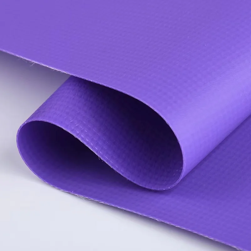 Zhongyou UV Resistant Waterproof Tarps PVC Coated Fabrics Fire Retardant PVC Coated Tarpaulin Fabric Roll for Truck Cover