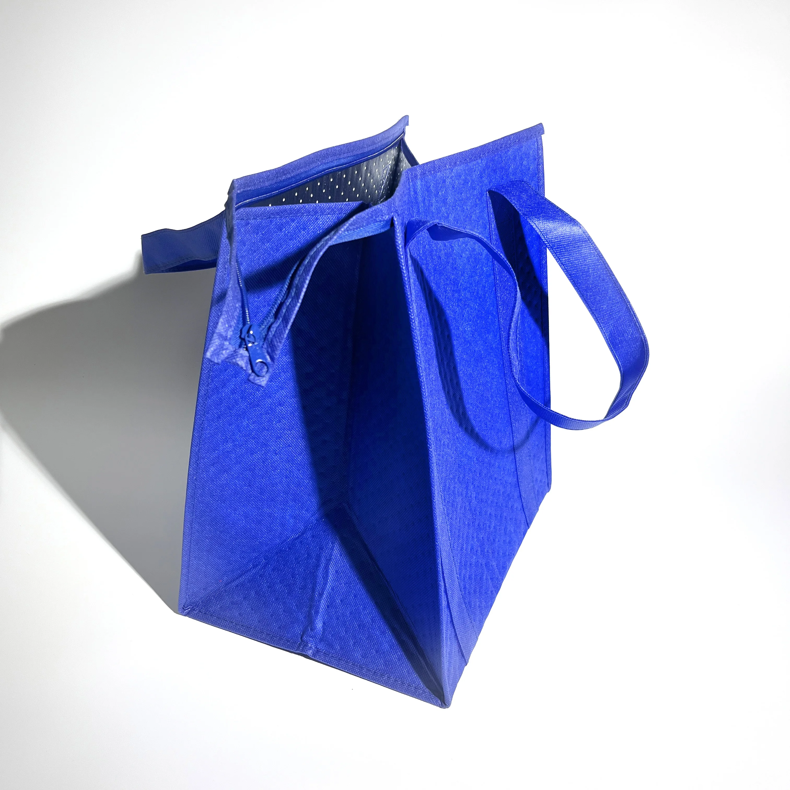 High Quality Disposable Non-Woven Insulated Lunch & Ice Cream Delivery Cooler Bag for Shopping
