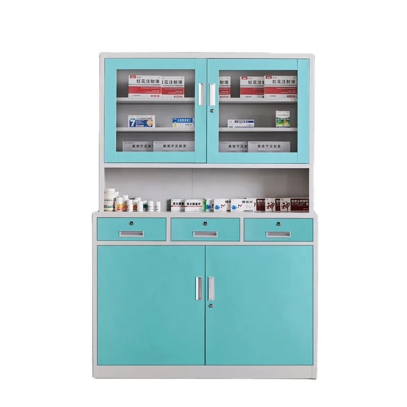 Hospital Furniture Medical Metal Medicine Cabinet Furniture Hospital Cabinet  Medical