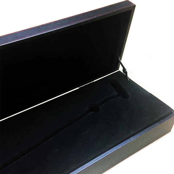 Custom PU PVC Leather Golf Shaft Tool Box Golf Club Case Golf Brassie Storage Box