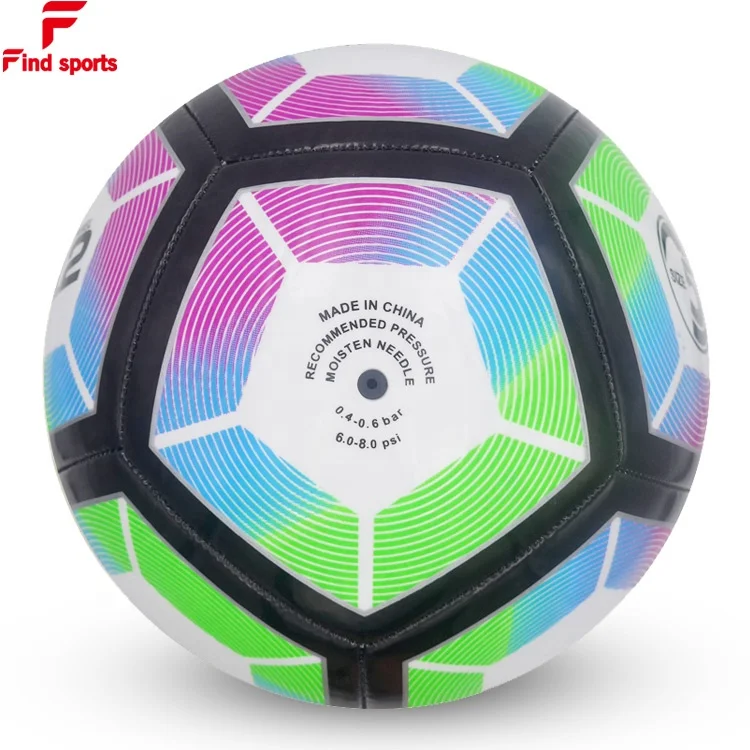 Football PVC 2018 Latest Arrival New Design Strike 12 Panels Soccer Ball team sports