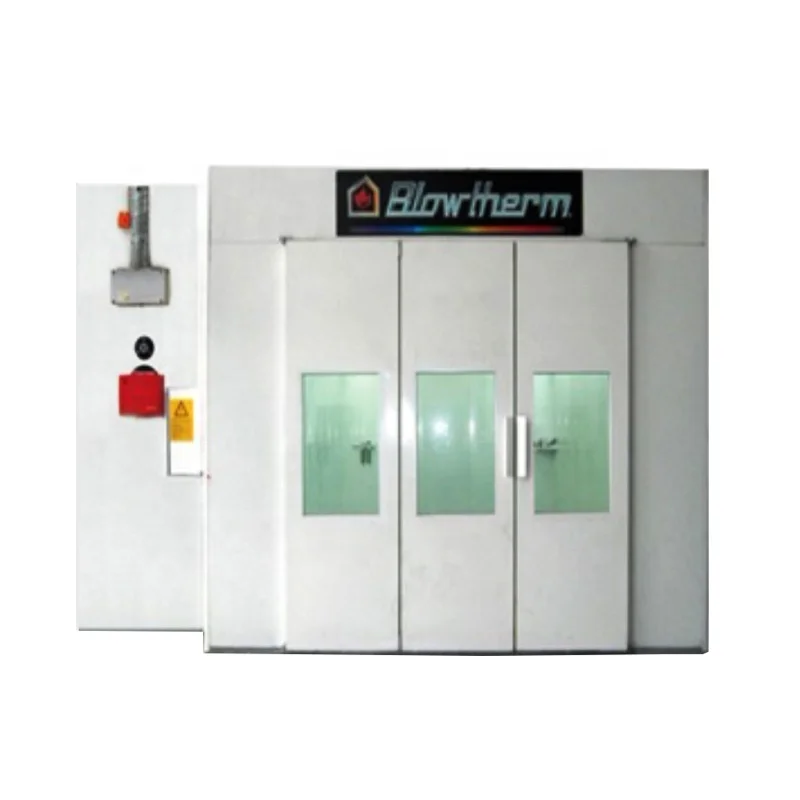 Good quality paint spray room of car paint booth Automatic constant temperature CE approved waterborne paint spray booth
