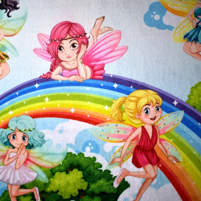 custom carton design printing minky fabric Flannel Coral velvet Lamb cashmere Crystal velvet squish plush fabric