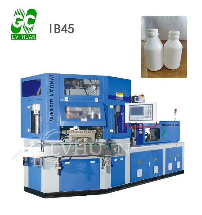 China cheap hdpe pp bottle injection blowing machine with 2 sets of MTC