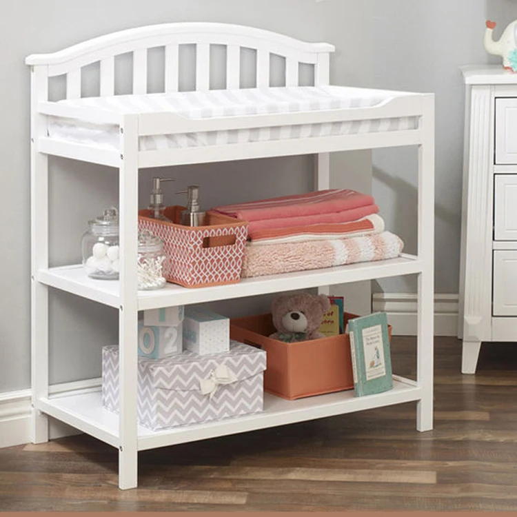 
New Design Easy-installation Wooden Table Baby Changing Station 