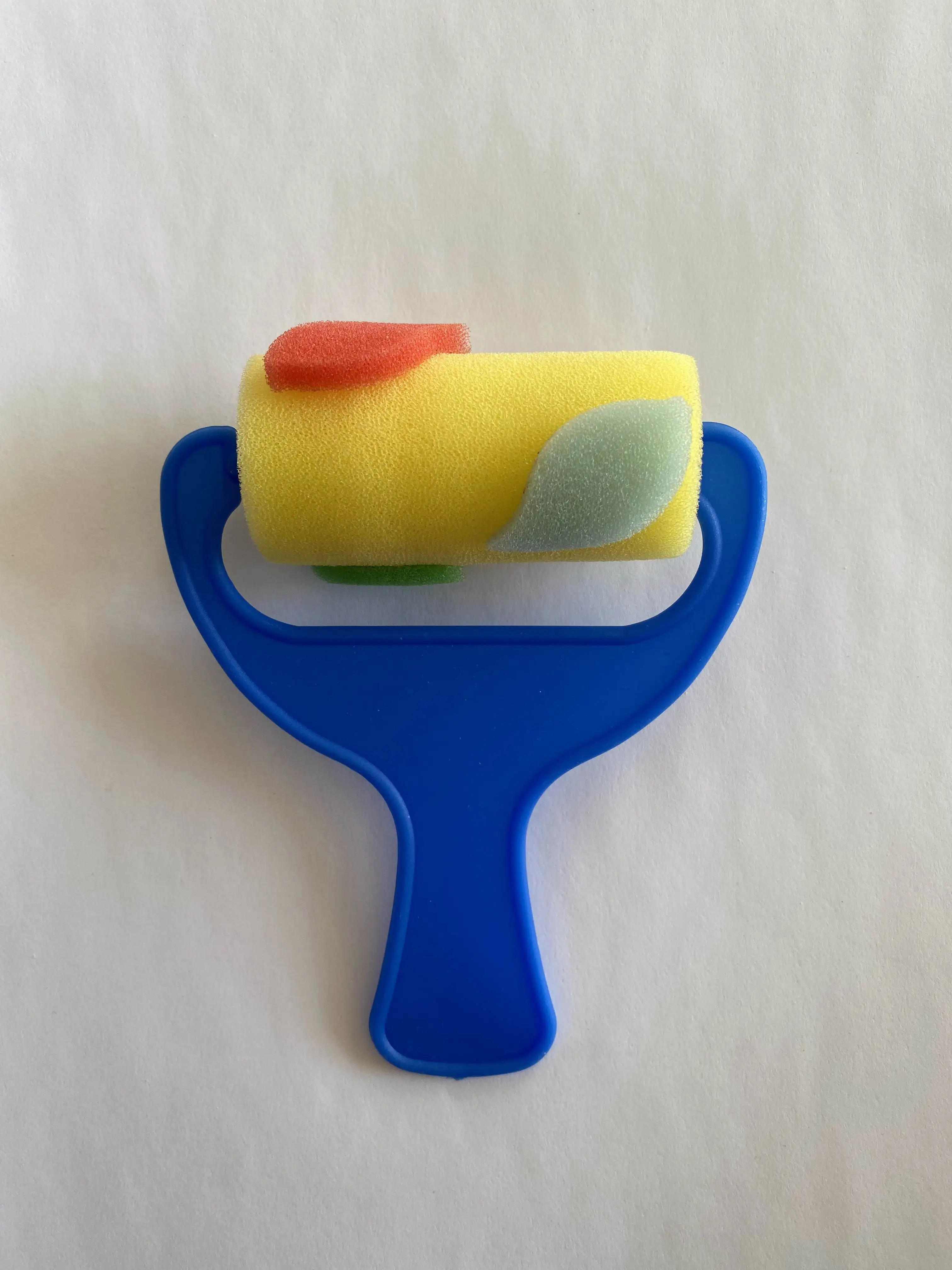 Economical Custom Design Big Slingshot Decal Blue Kids Painting Set Sponge Roller Brush