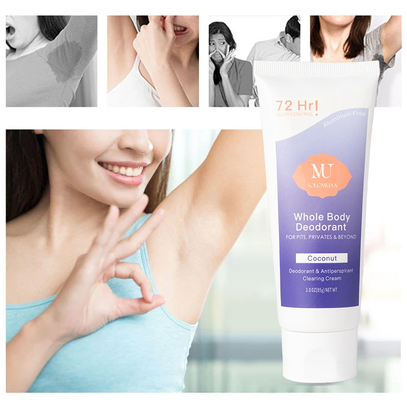 Natural Deodorant, Private Label Deodorant Stick Paraben Free Coconut Oil Men and Women Deodorant