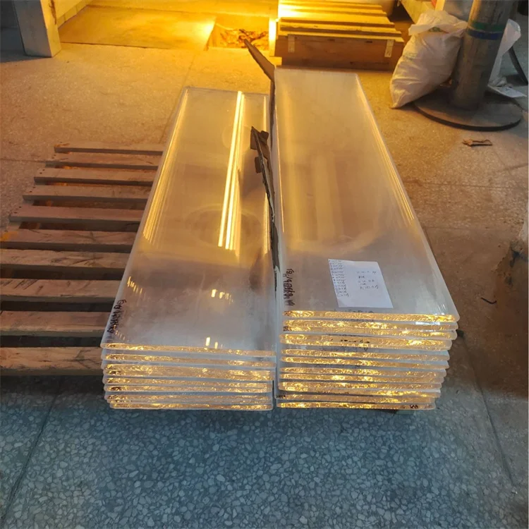 Custom Factory Price JGS1 JGS2 JGS3 Fused quartz BK7 K9 Transparent quartz glass circular window panels