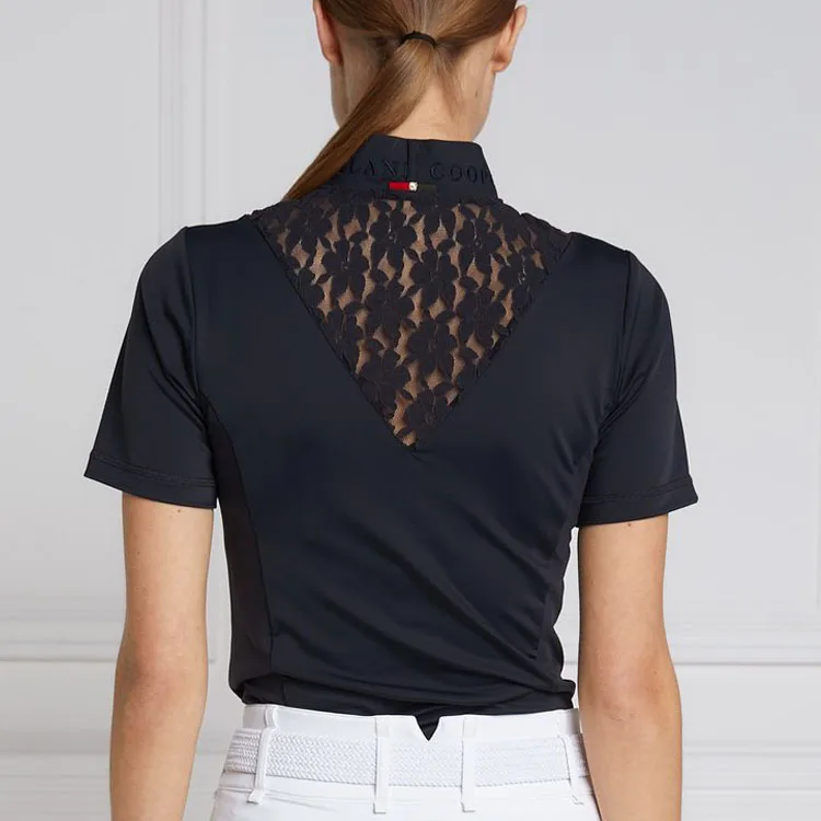 Hot selling long sleeve women fashion equestrian clothing apparel horse riding base layer