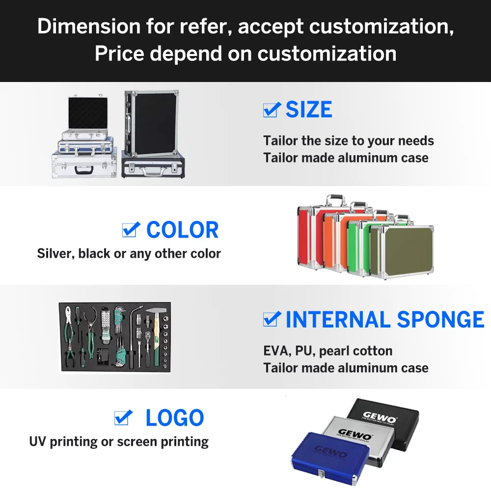 High capacity Aluminum Rolling Trolley Suitcase