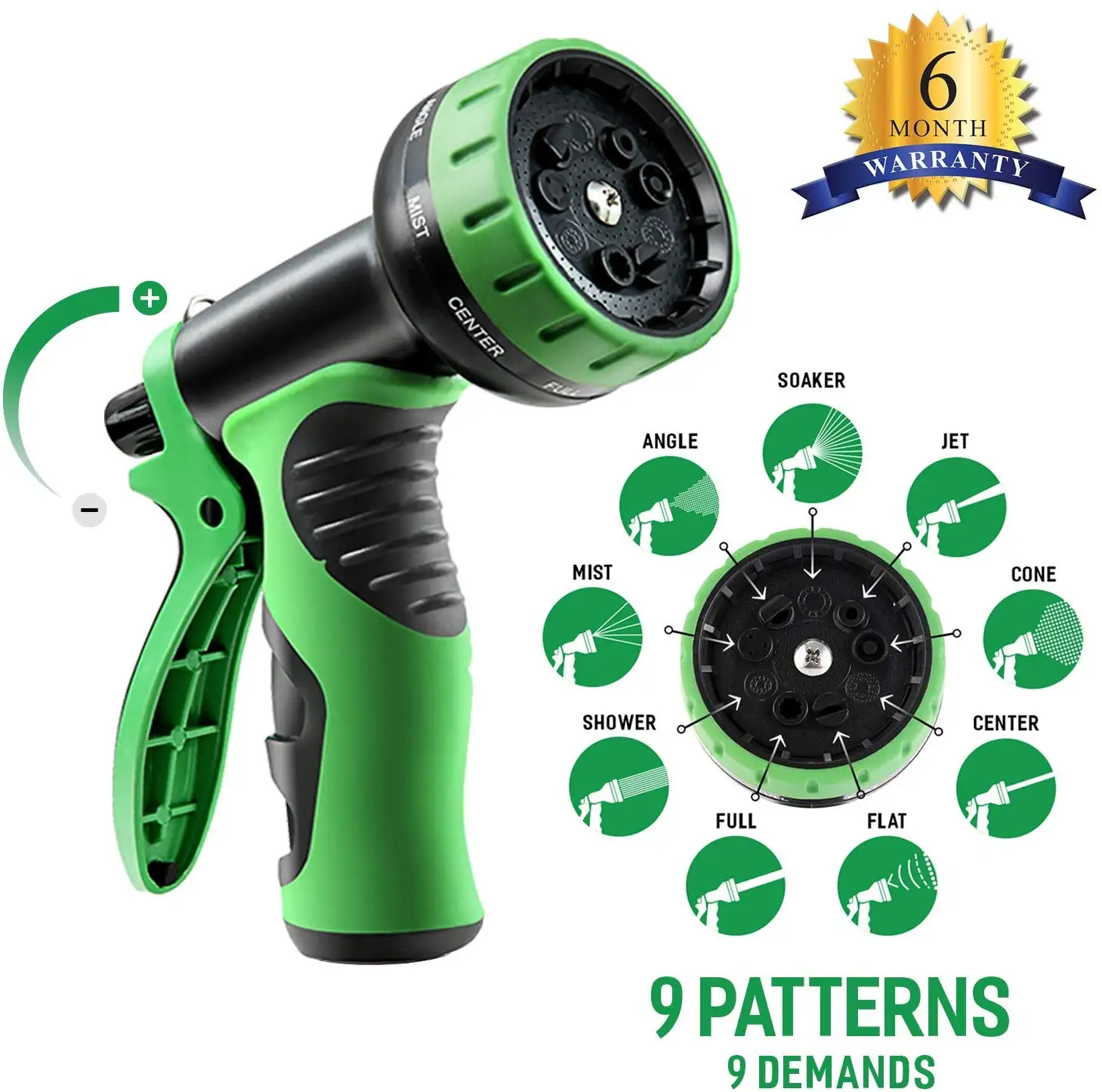 Lightweight Extendable 100ft Plastic Garden Hose Watering Extension Hose for washing car; watering garden