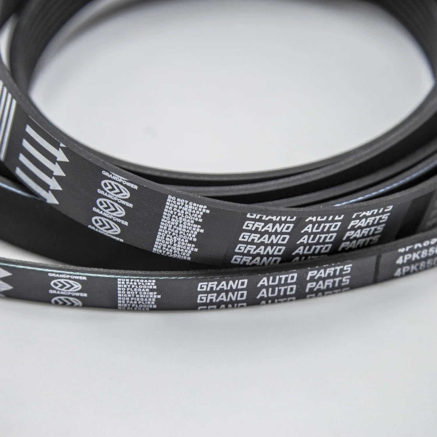 High Quality 3PK 4PK 5PK 6PK Auto Rib V Belt EPDM Rubber Poly PK Belts