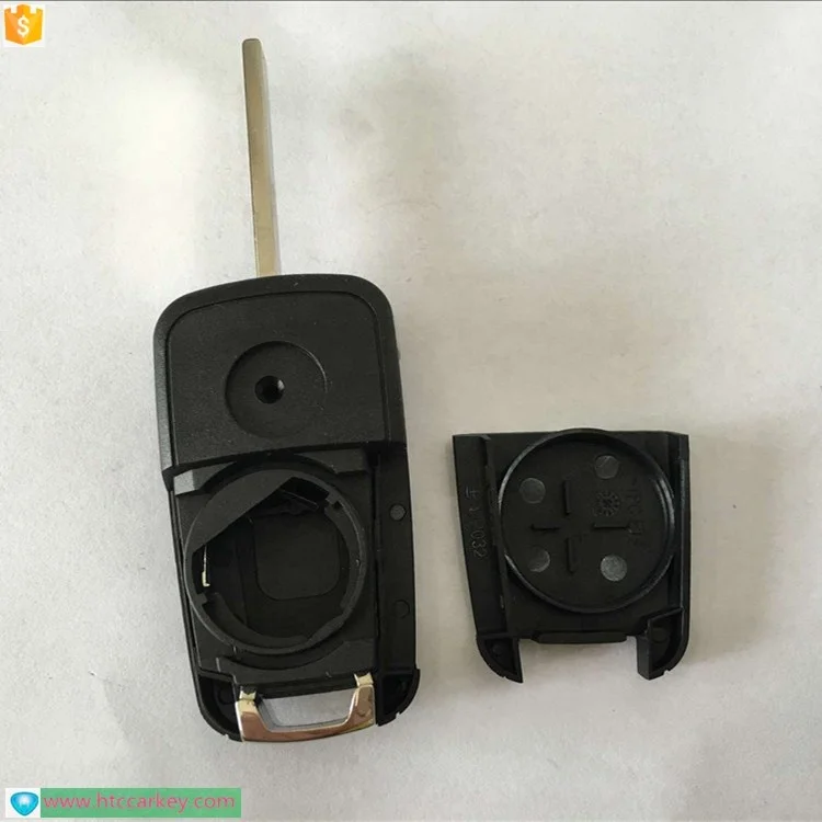 Top best quality car key cover for 2 Button Flip Remote Key Shell c-hevrolet cruze key