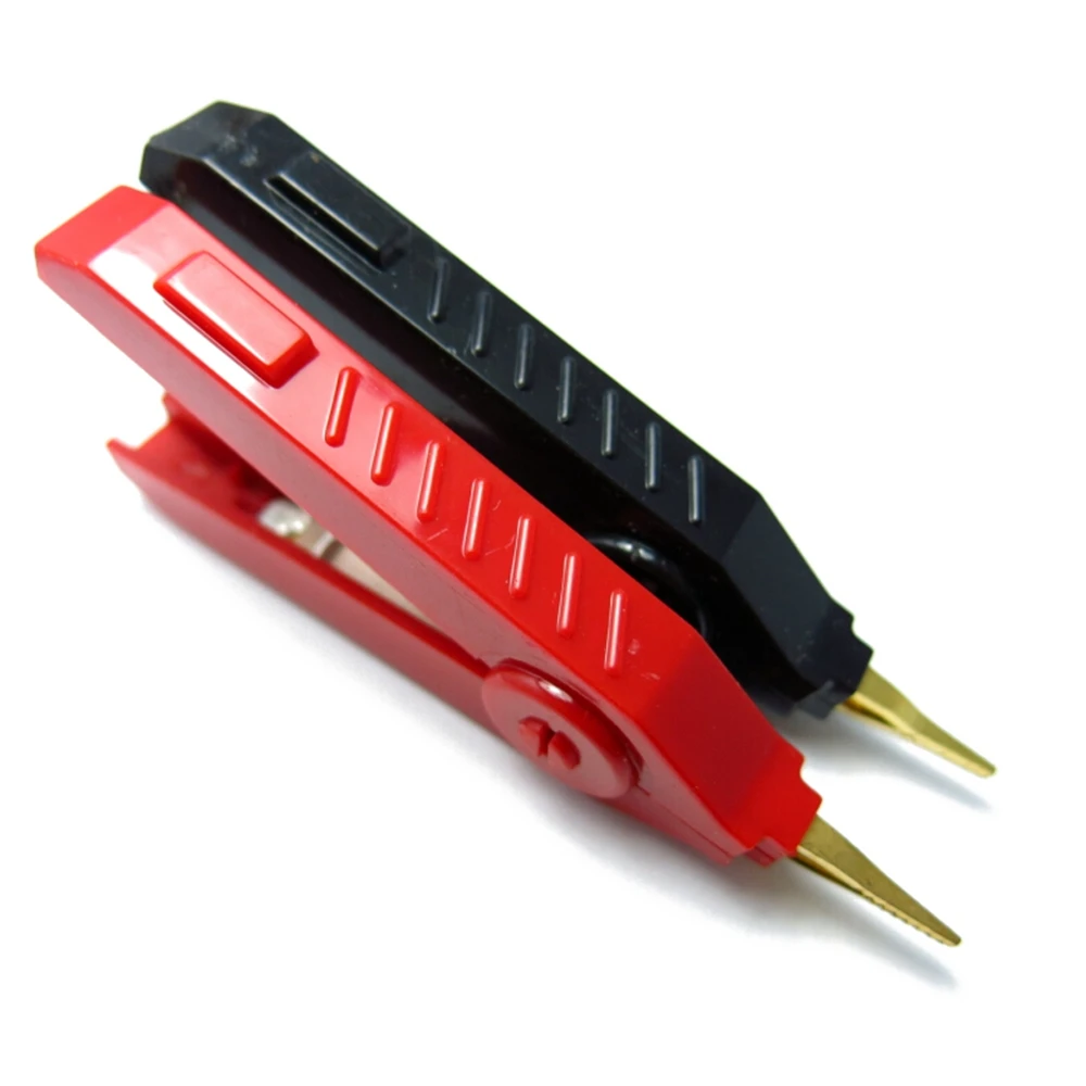 Медные и позолоченные металлические зажимы типа крокодил зажим для батареи Электрический зажим