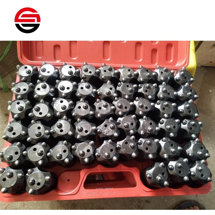 32 мм, 34 мм, конический хвостовик, твердая буровая домкратная головка