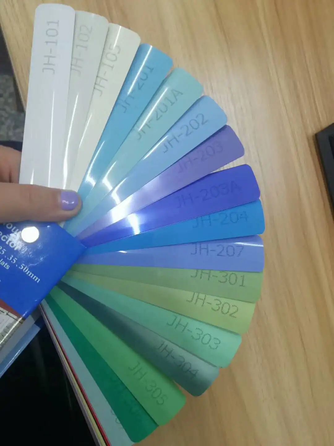 All color Aluminum Slat Coils of Venetian Blinds