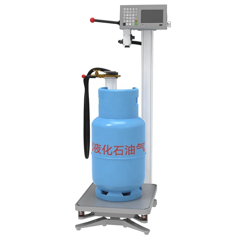 100kg lpg cylinder cooking gas filling machine