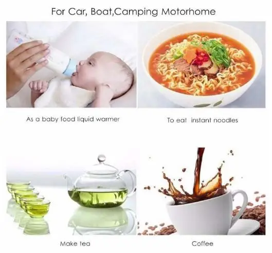 
Special Car Kettle 12/24 Voltage-Power 150/250-700ML Car Electric Travel Water Kettle Use Boat RV-Coffee Tea Espresso Appliance 