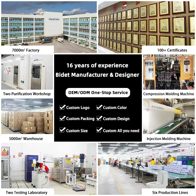 Bathroom Clean Anus Bidet De Toilette OEM/ODM Douche Shattaf Bide Manufacturer Smart Bidet Toilet Attachment