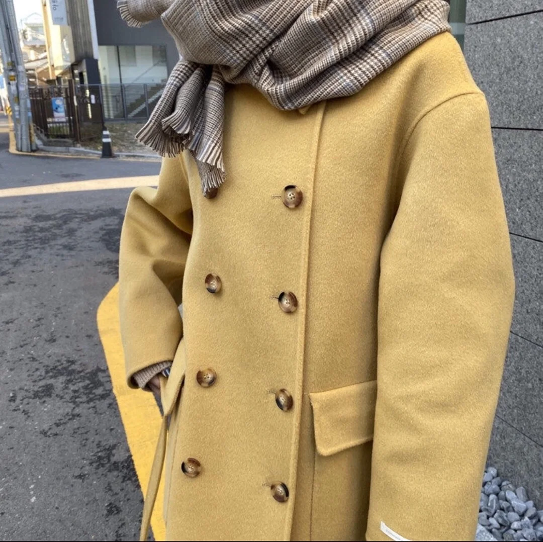 Classic Wool Coats Women Overcoat Cashmere Wool Full Length Coat With Belt Ladies Cashmere Jacket