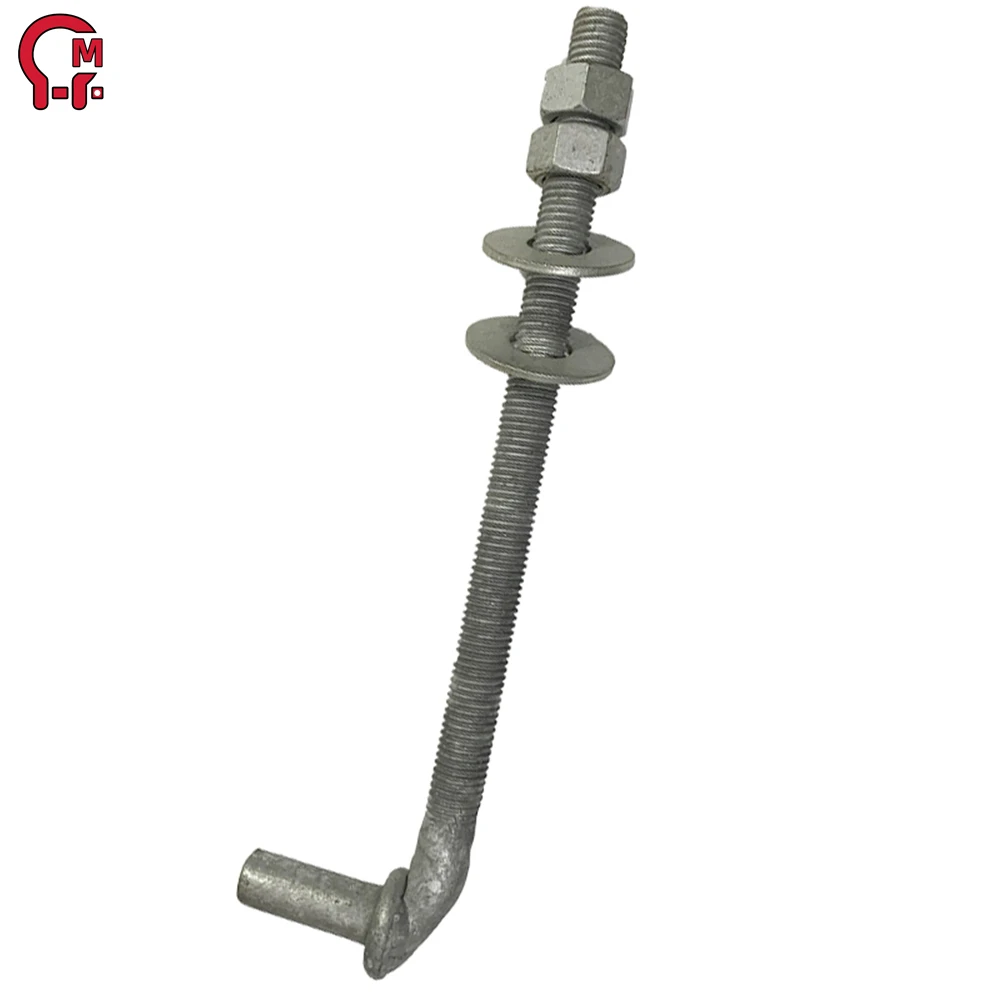 HLM free sample ISO certification anchor bolt l type anchor bolt m30