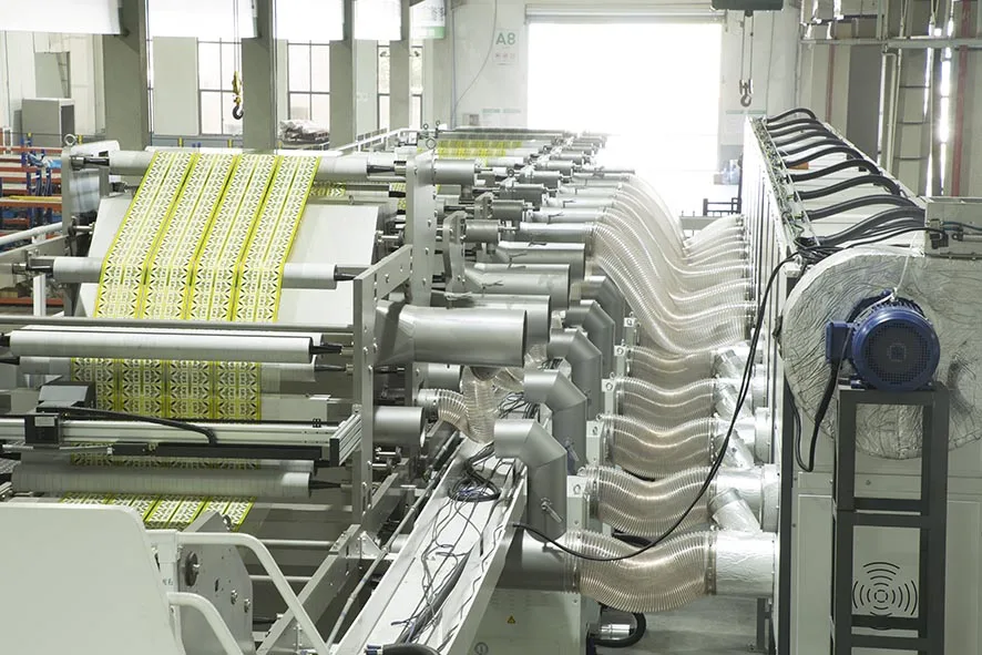 Oyang Honor ELS Intelligent Rotogravure Printing Machine with very little registration loss