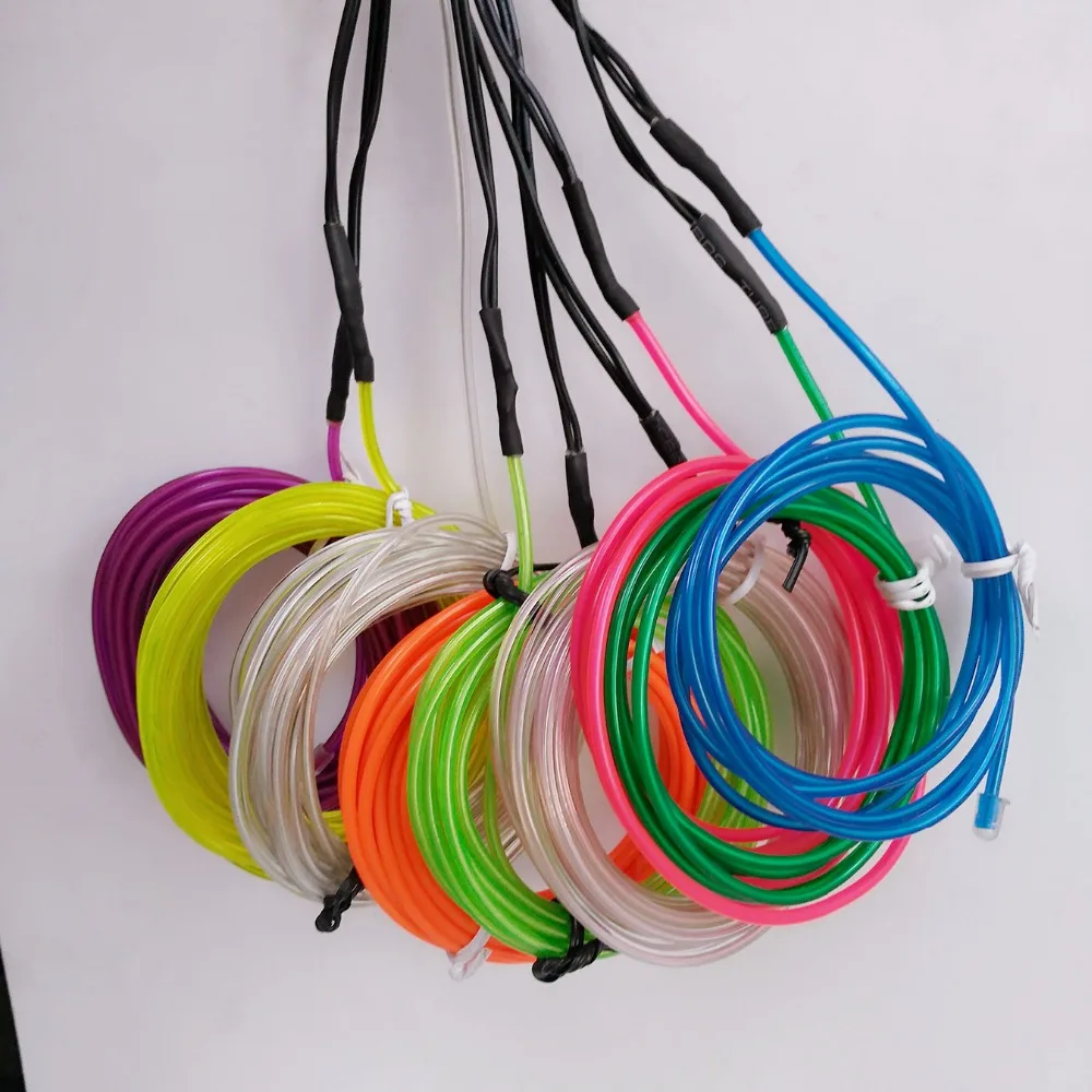 Лидер продаж с фабрики светодиодная неоновая проволока светящаяся электрическая по низкой