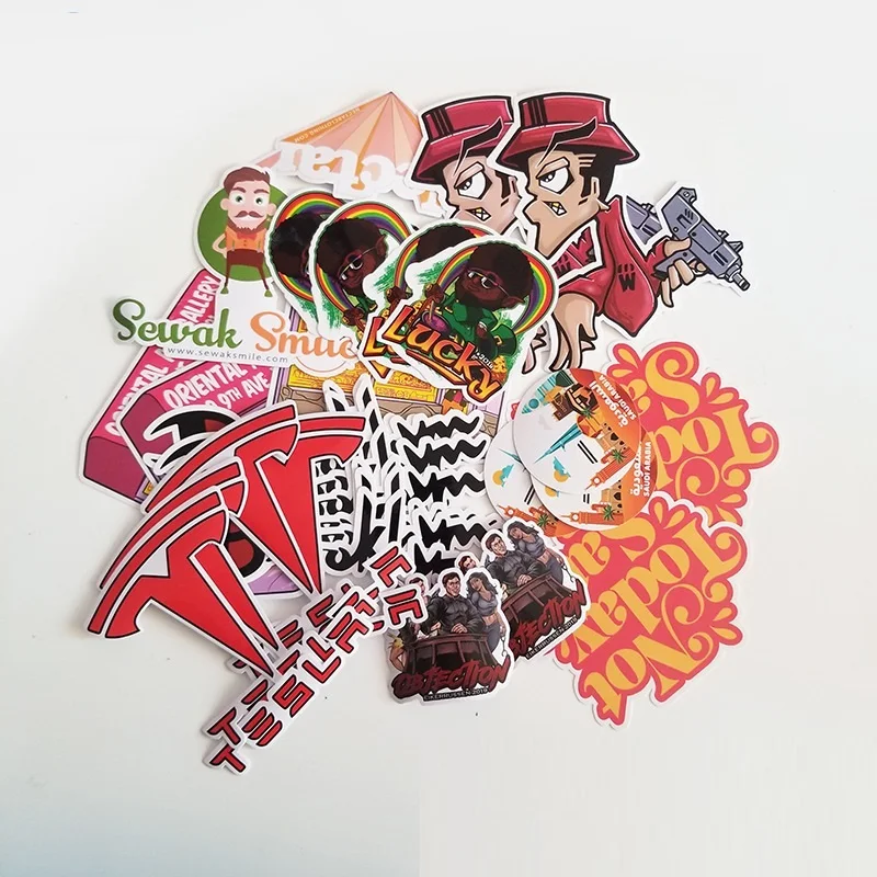 Custom Clear Sticker Waterproof Anime Cute Cartoon Decorative Die Cut Customized Vinyl Stickers for Logo Kids Home Laptop