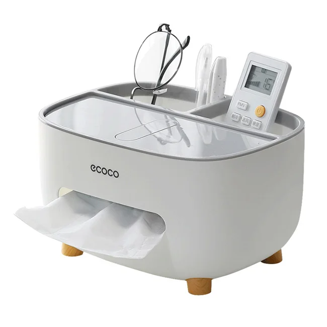 Dropshipping Multifunctional Creative Home Decoration Drawer Household Desktop Plastic Tissue Storage Box