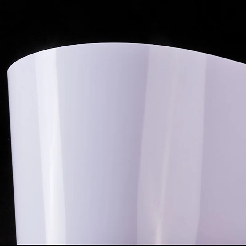 Clear electrostatic film static cling pvc window film for screen/uv printing