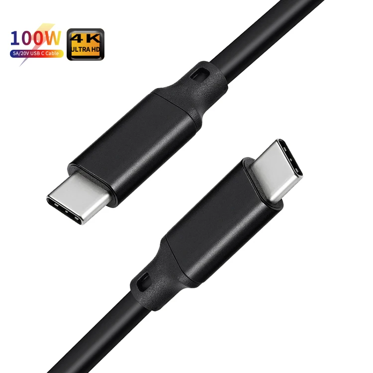 DataRoad PD connect laptop 5A 100W 10Gbps fast type c to type c data charging cable