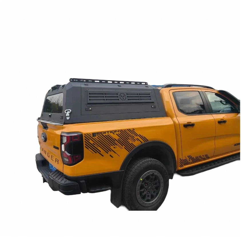 New Arrivals Anti-Theft Hard Folding Truck Rear Fold Tonneau Cover For Ford 150 2024
